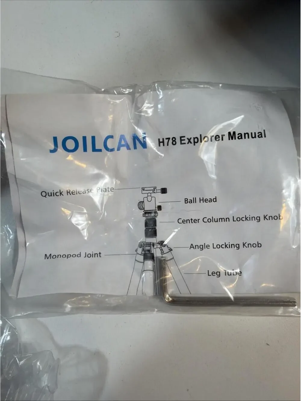 Joilcan H78 Explorer Tripod with Carrying Bag